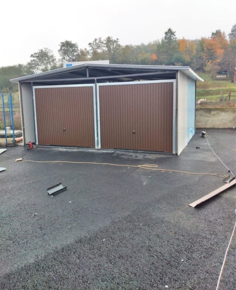 Vând garaje pe structura metalică ușoară