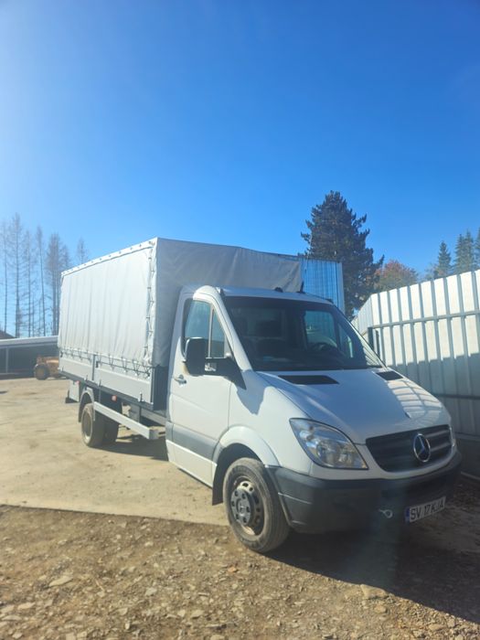 Sprinter 518 v6 basculabil cu prelată