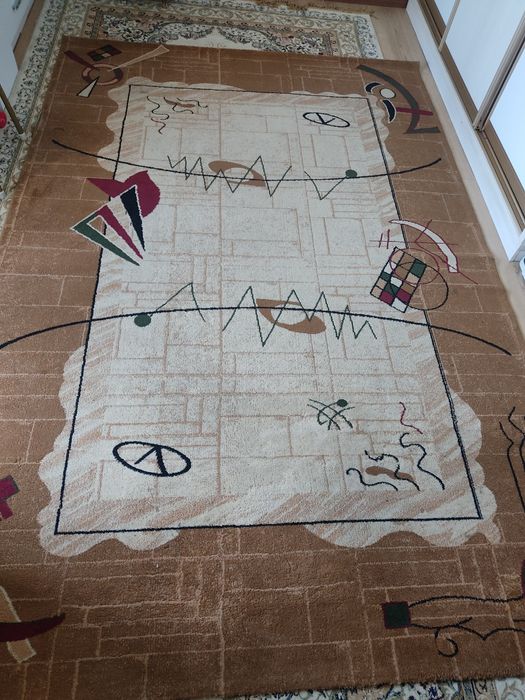 Ковер 190×300 шерстяной в хорошем состоянии,