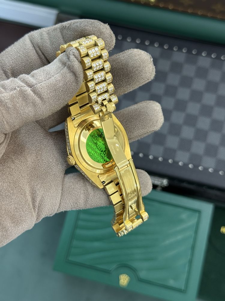 Rolex Day-Date 36 Gold Ice Out