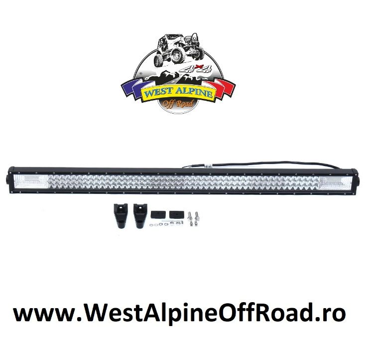 LED BAR auto 594W - LEDURI PE 3 RANDURI - COMBO 12V - Lungime 105.5 Cm