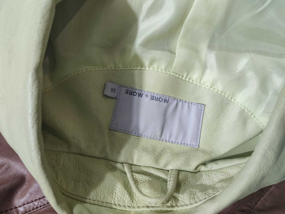 Piele naturală - Jachetă More & More