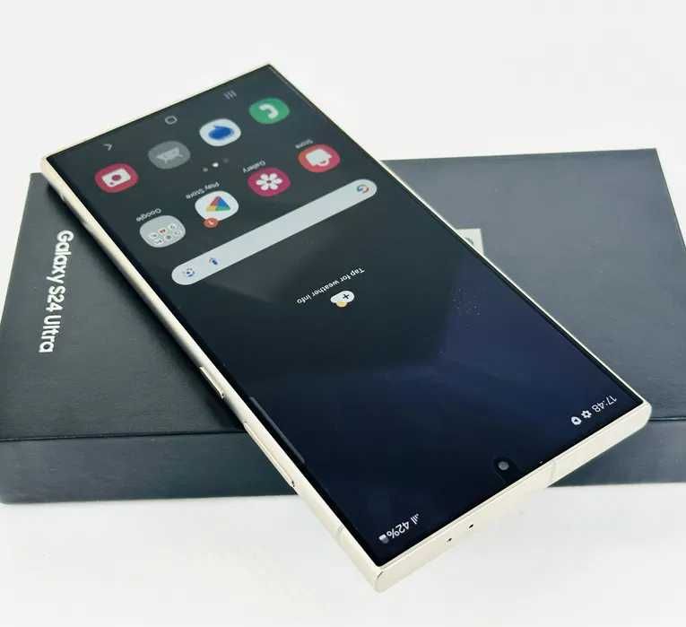 Samsung Galaxy S24 Ultra 5G 512GB 12RAM Gray Перфектен! Гаранция!