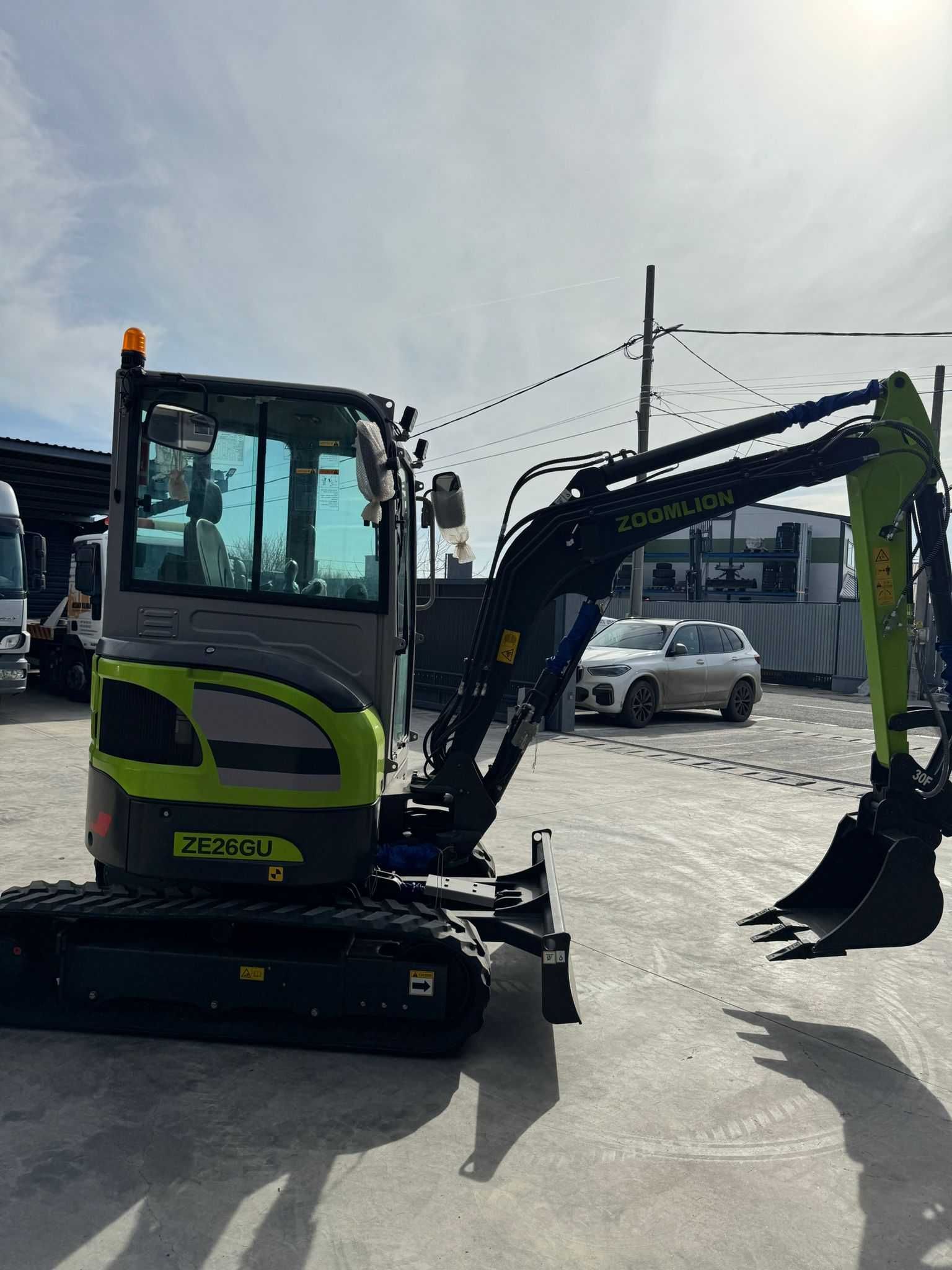 Mini Excavator 2,8t NOU ZOOMLION Premium  Garantie 5 Ani Stage V STOC