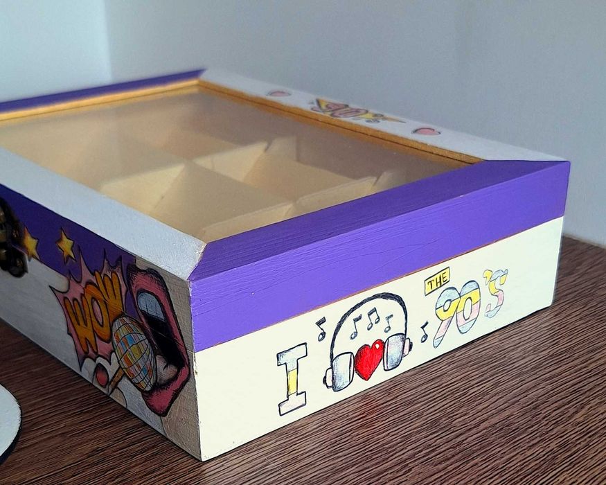 Кутия за чай "90 kids" - Спомени от 90-те в кутия за чай