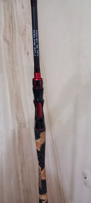 Спининг джиг въдица с твърд калъф, куфар, раница