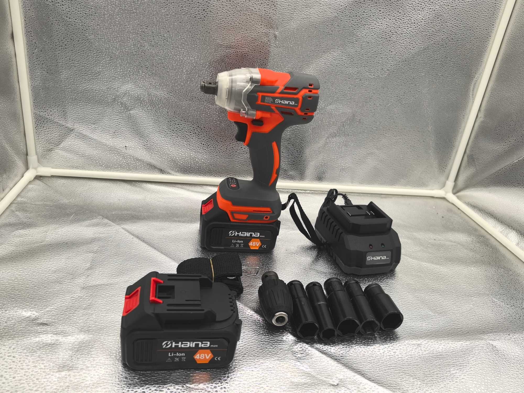 Trusa cheie impact 680 Nm – Putere maxima, mobilitate totala!