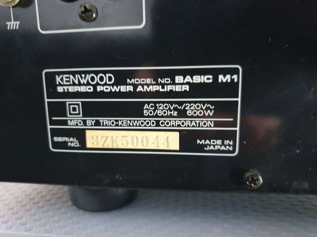 Amplificator Preamplificator Kenwood C1 si M1 HIGH END