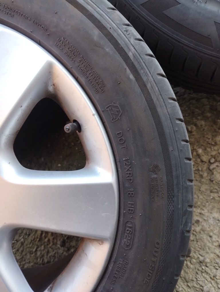 Vând roti vara Vw 5×112 R16- sau fac schimb cu anvelope pt duba