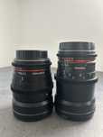 Samyang 24mm , 35mm 1.5 Montura Canon