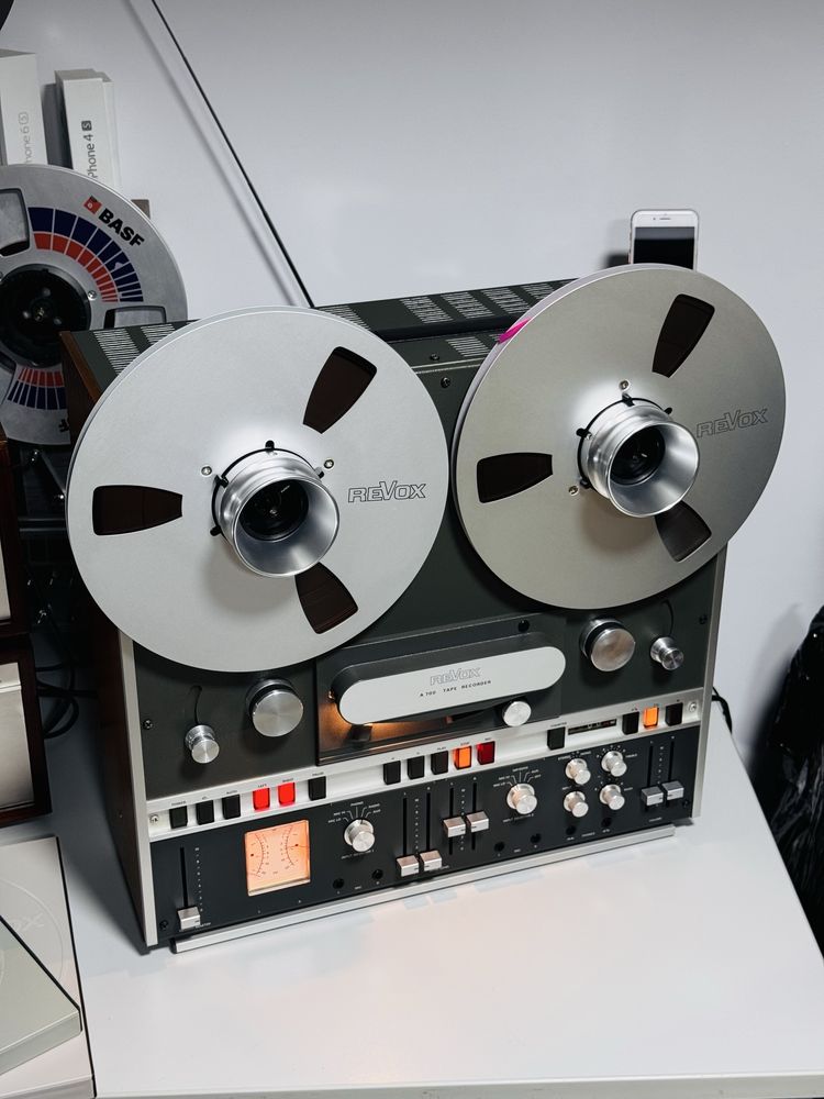 Magnetofon STUDER/REVOX A700-colecție,impecabil-uzură 0,de referință
