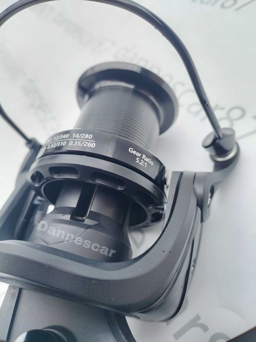 Mulineta SAIMINO HM6000 cu tambur LongCast 0.30/350m si13 rulmenti