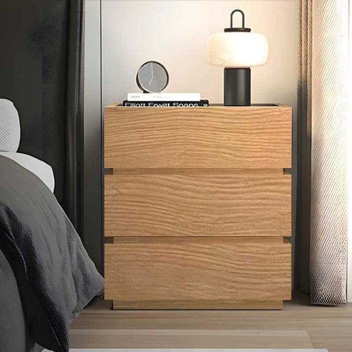 Нощно шкафче, Sonlen, Дъб, Мдф, 60х40х66см.