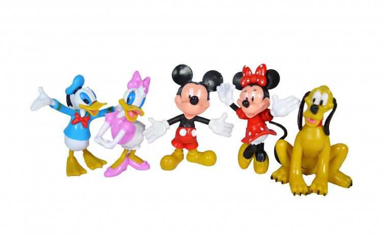 Set cu 5 figurine din Clubul lui Mickey Mouse, NOU