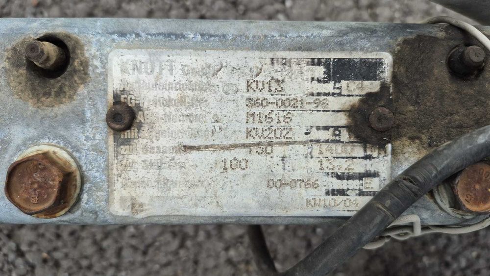 Remorca AUWAERTER An 2000