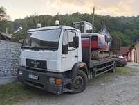 Vînd Man platformă transport utilaje