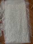 5 m dantela ivory cu paiete pentru rochie de mireasa