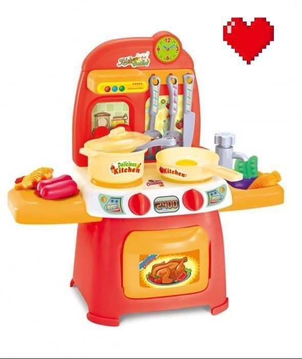 Set de joaca mini bucătărie cu sunete si lumini