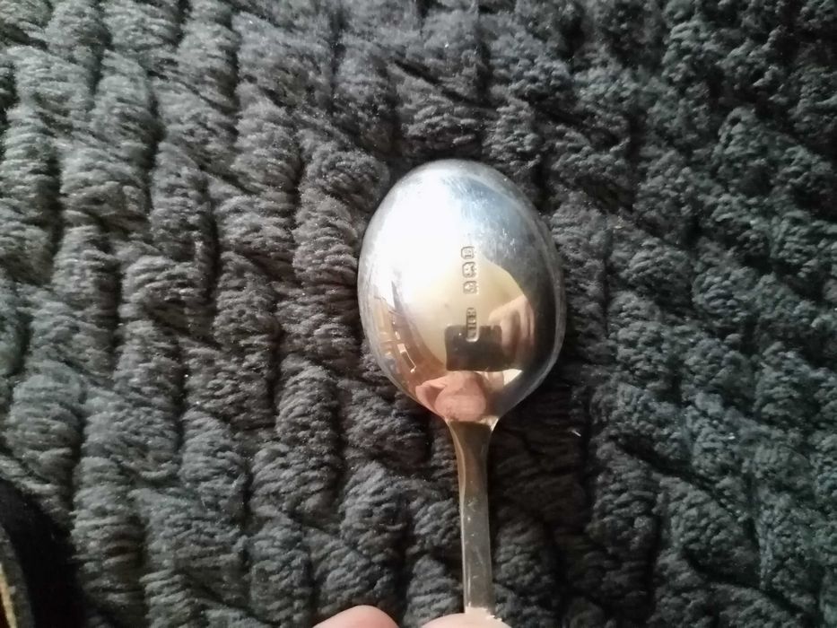 Lingurite argint masiv 925 sterling silver model deosebit made in UK