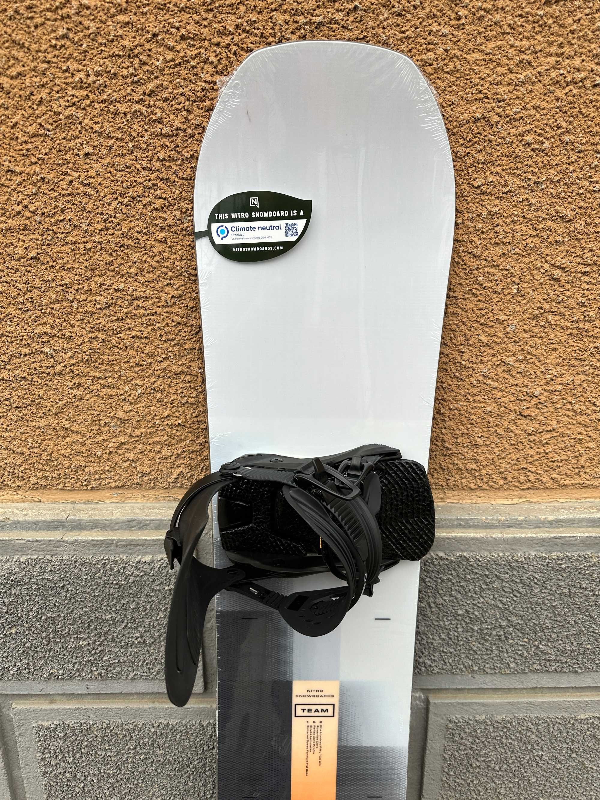 placa noua snowboard nitro team rental L152cm