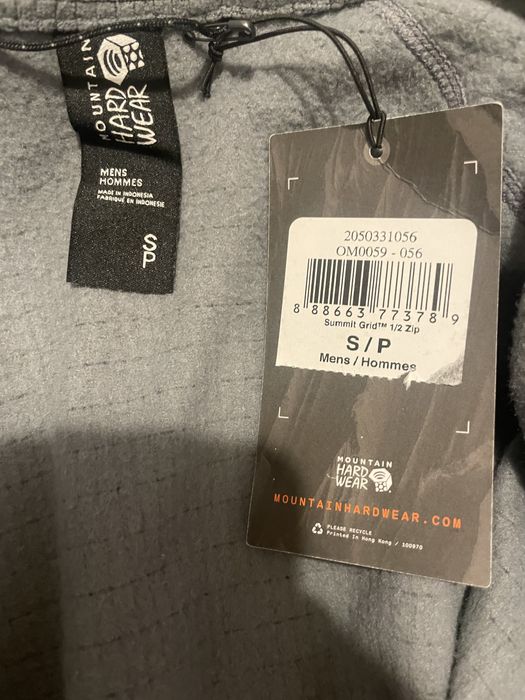 Polar fleece Mountain Hardwear L/XL mammut dynafit patagonia rab