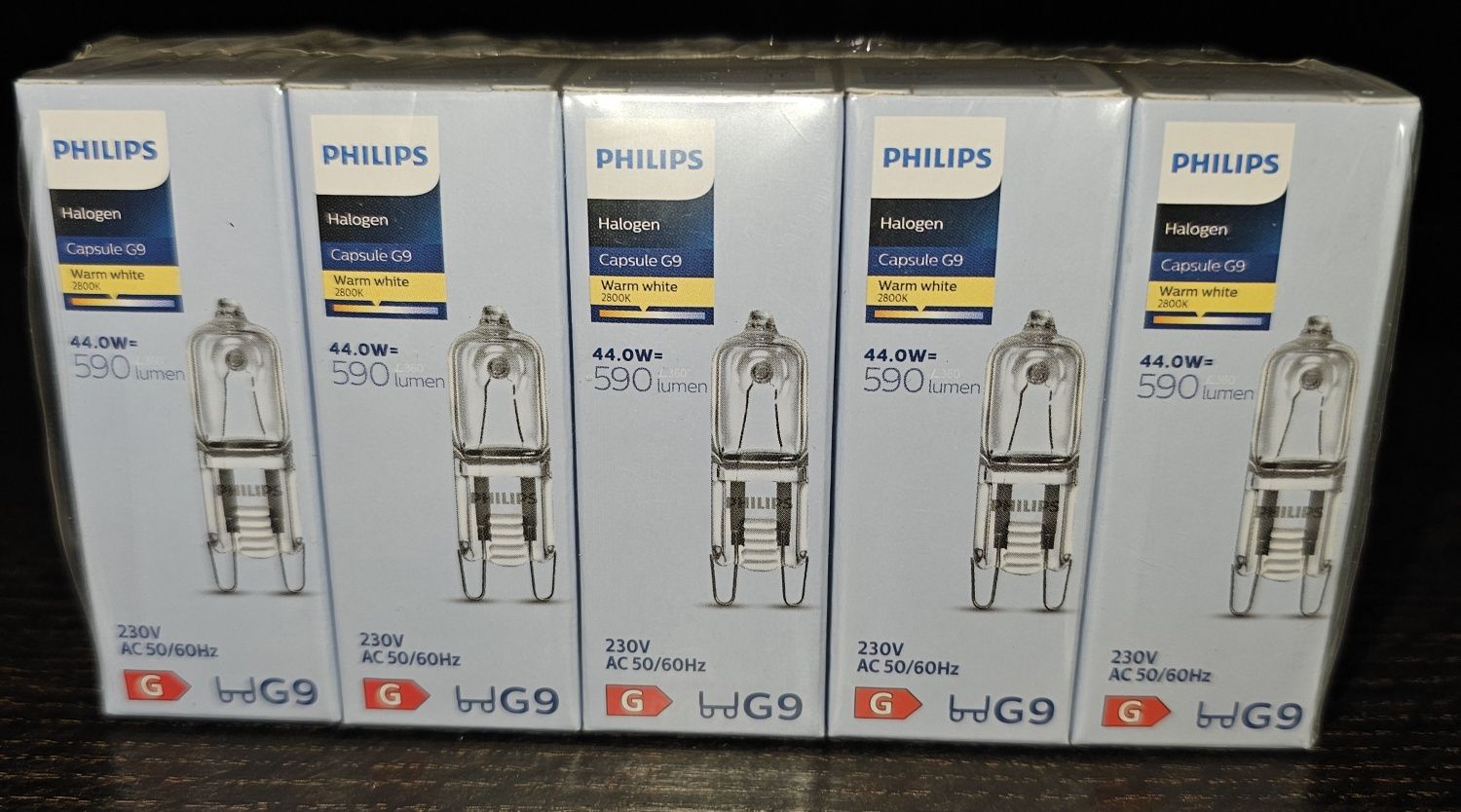 Vand becuri PHILIPS cu halogen G9