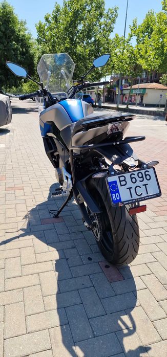 Motocicleta CFMoto 650MT august 2024. 4000km