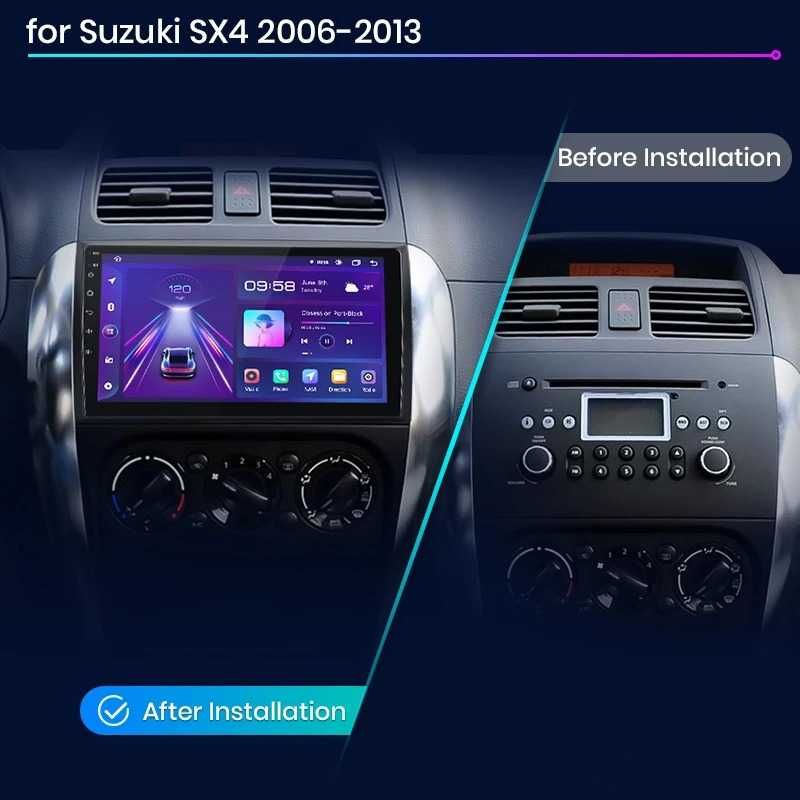 Navigatie Dedicata Android Suzuki Sx4 (2006-2012), Bluetooth, WiFi