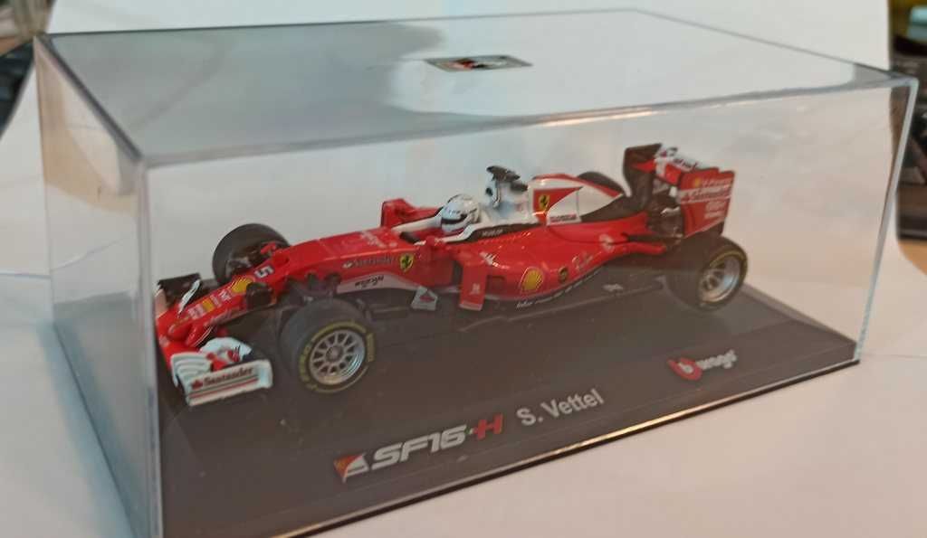 Macheta Ferrari SF16-H Vettel Formula 1 2016 - Bburago 1/32 F1