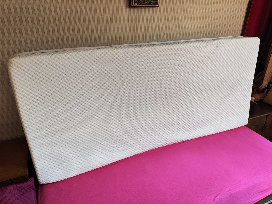 Двулицев матрак 190/82 см, мемори пяна и дунапрен
