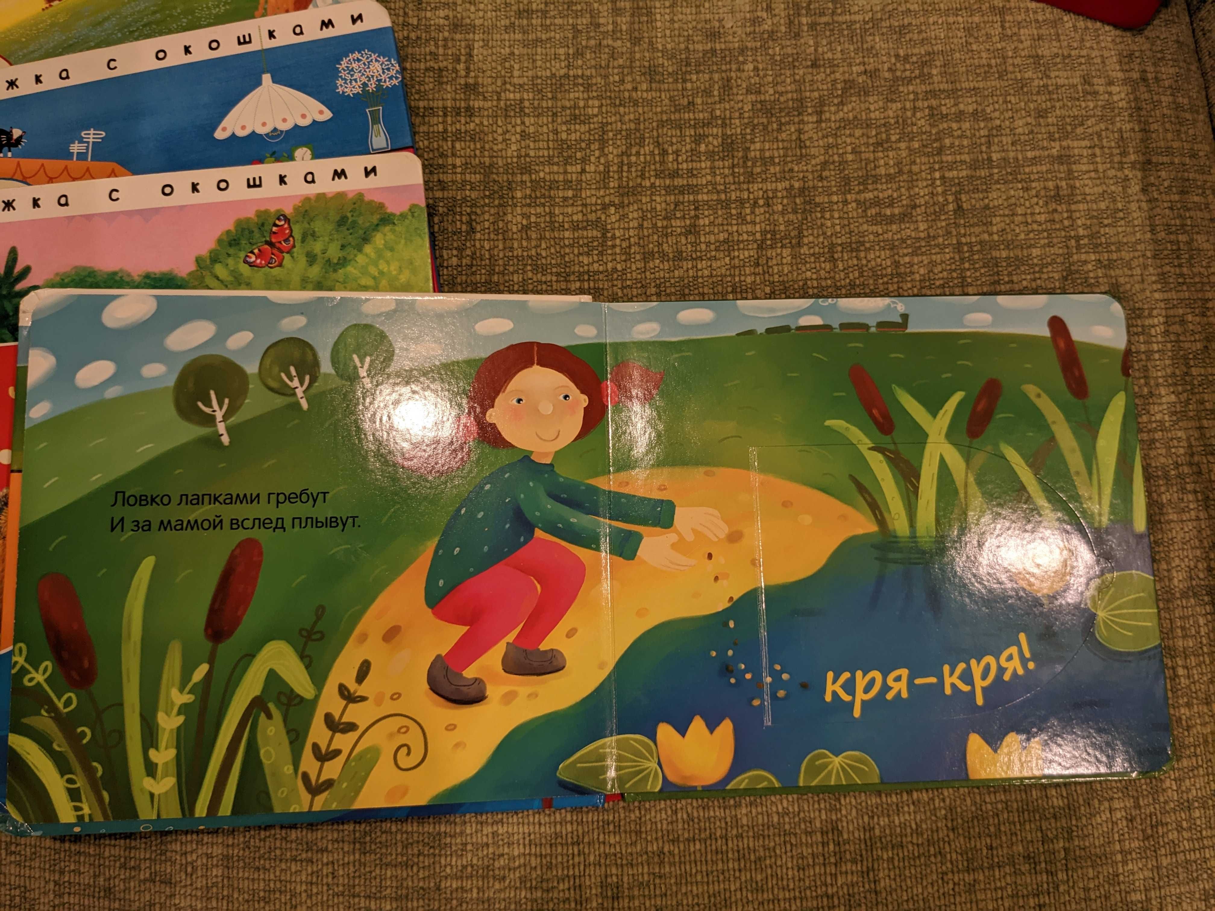 Детские книги с окошками