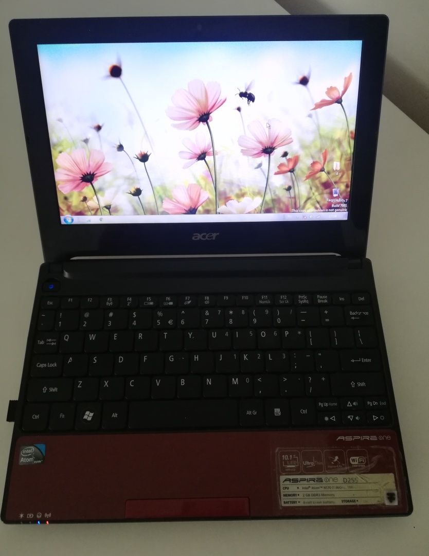 Laptop Notebook Acer Aspire D255