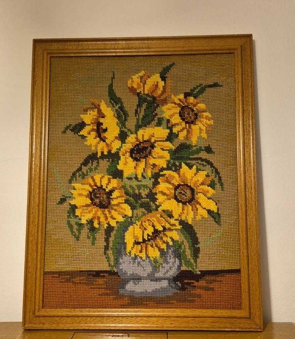 Гоблен слънчогледи с рамка