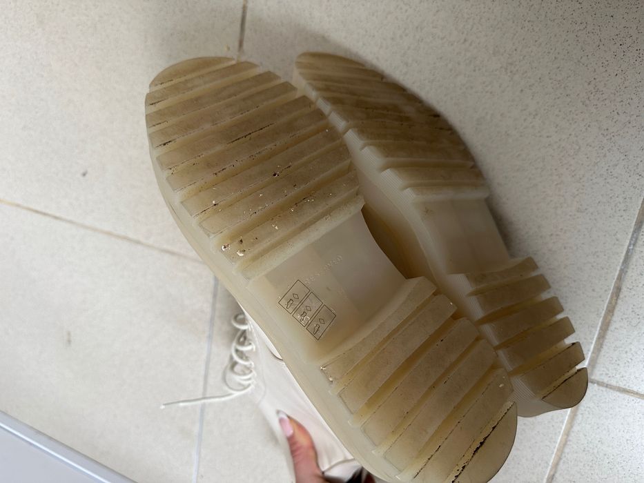 Дамски ботуши/боти/кубинки розови Reserved