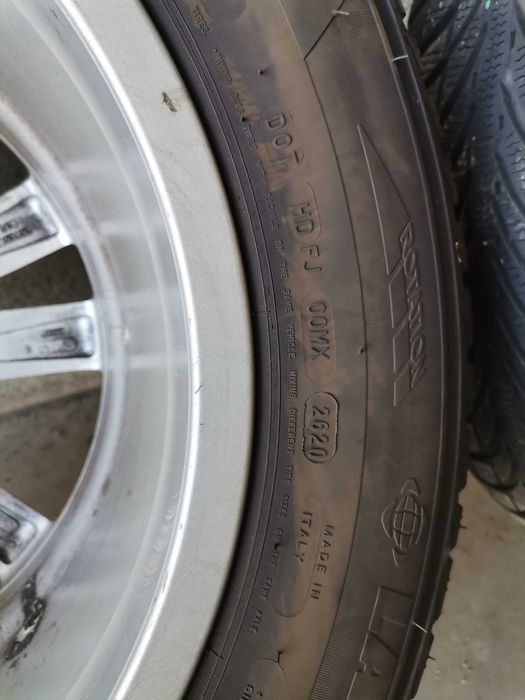 Jante aliaj BMW X5 cu anvelopa de iarna