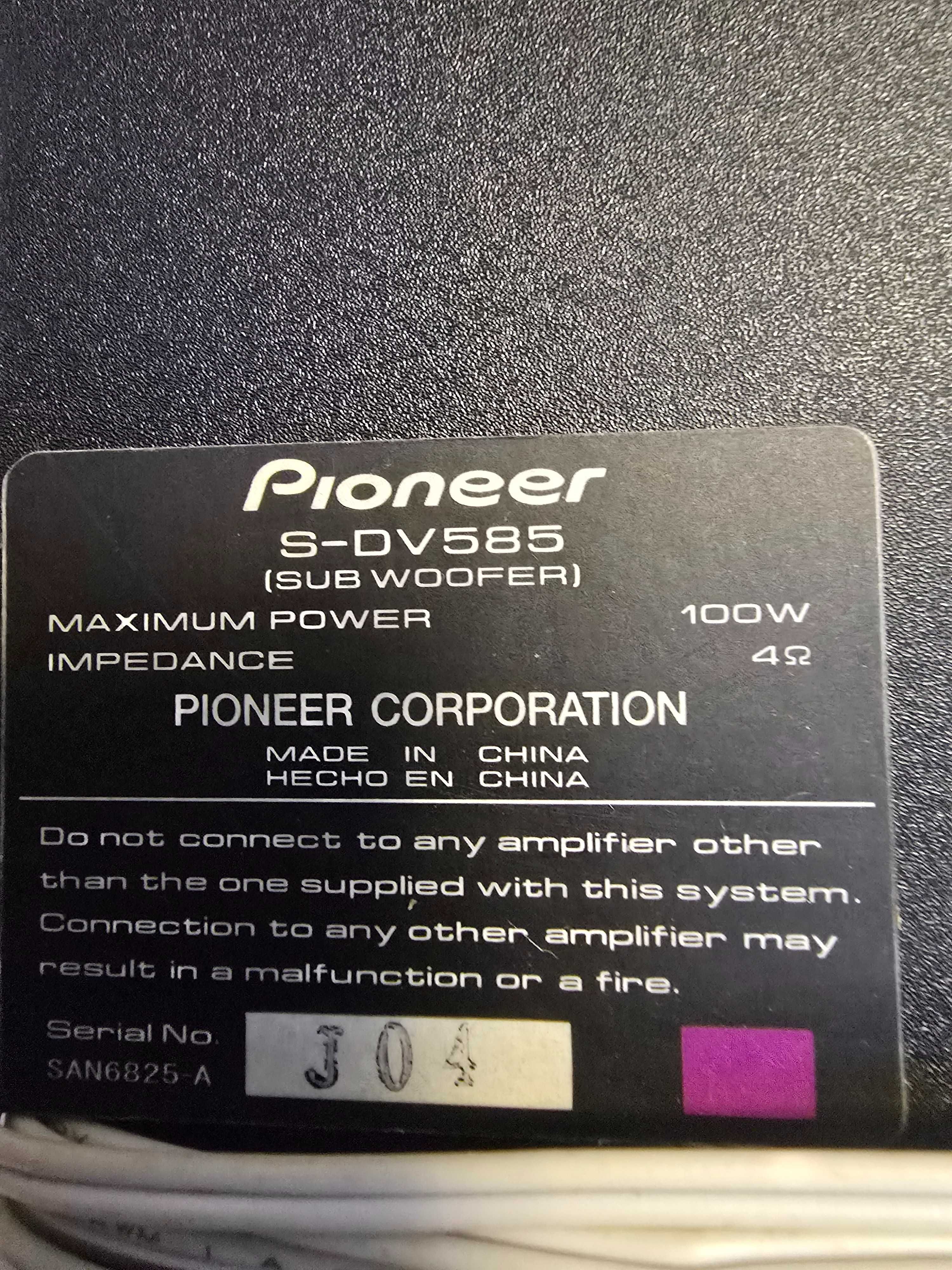Сабвуфер PIONEER новый!