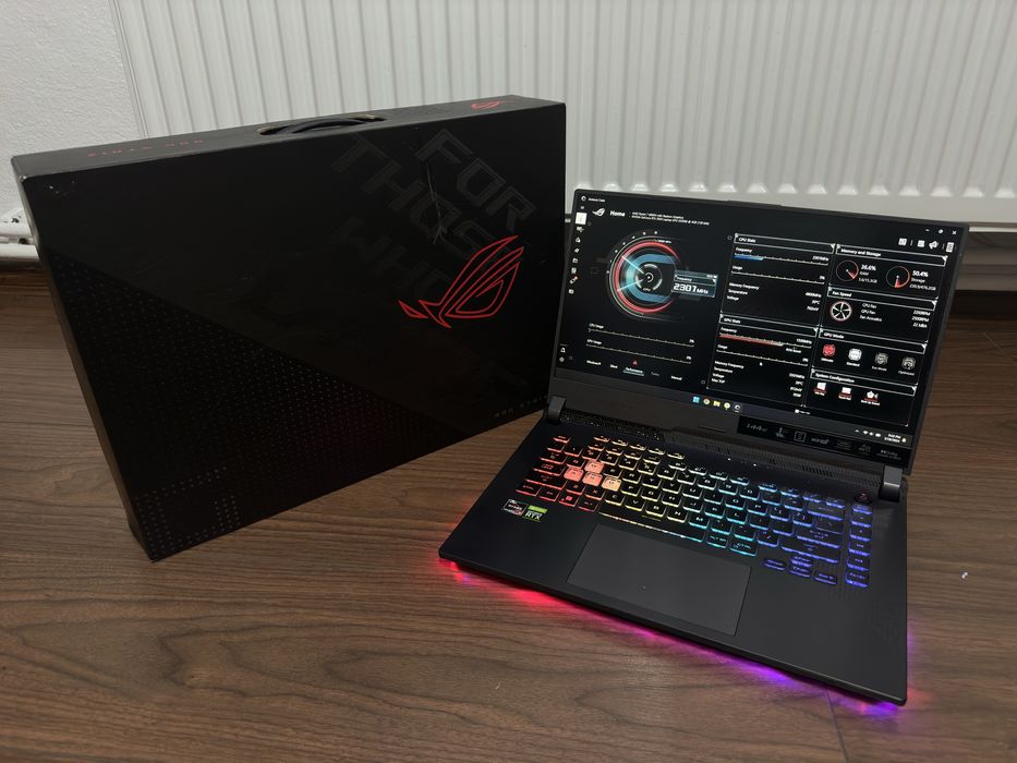 Laptop Gaming Asus Rog Strix G513RC ryzen 7 , ddr5 , rtx