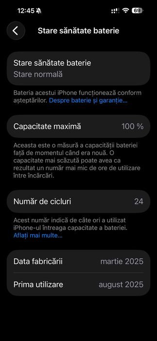 Iphone 16 plus, 128GB ( CITITI ANUNTUL )