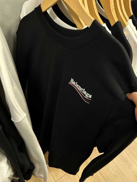 Bluza hanorac fara gluga balenciaga