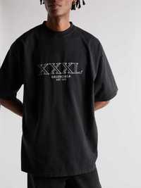 BALENCIAGA XXXL Embroidered Logo Oversized Тениска size XS (M) и S (L)