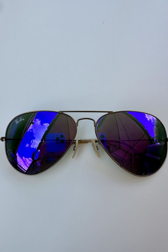 Ray Ban RB3025 Violet Mirror
