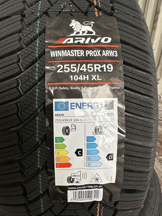 Нови зимни гуми ARIVO ARW 3 255/45R19 104H XL НОВ DOT БОРД 2554519