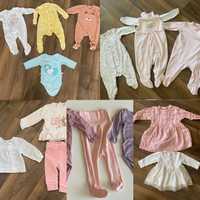 Лотове бебешки дрешки 3-6 месеца - ромпъри, бодита, рокли