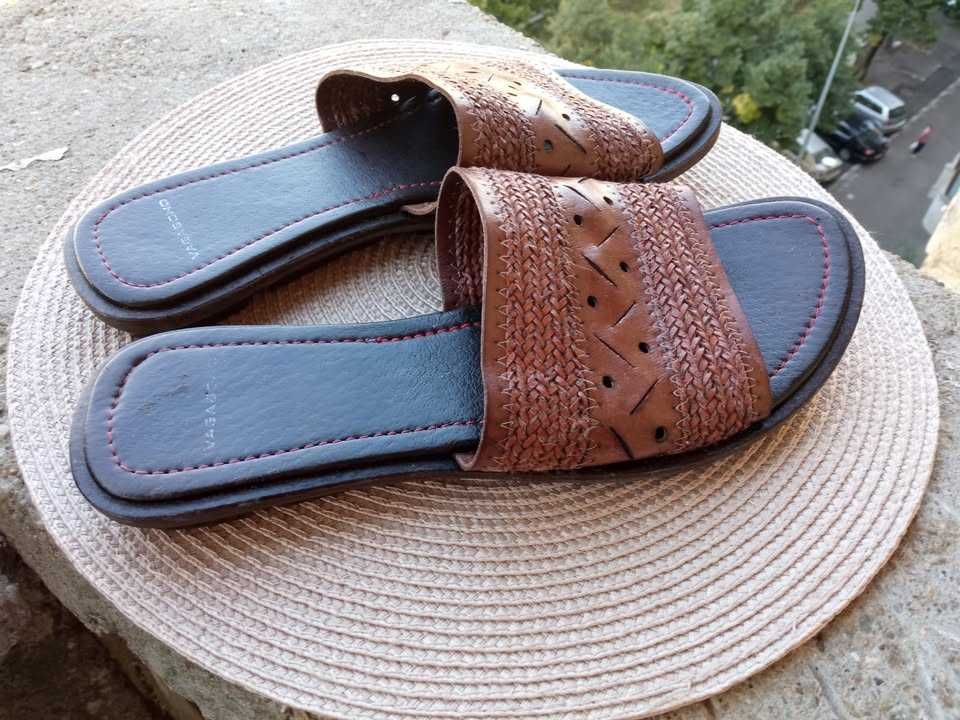 Slapi piele Vagabond, mar 39 (24.5 cm)