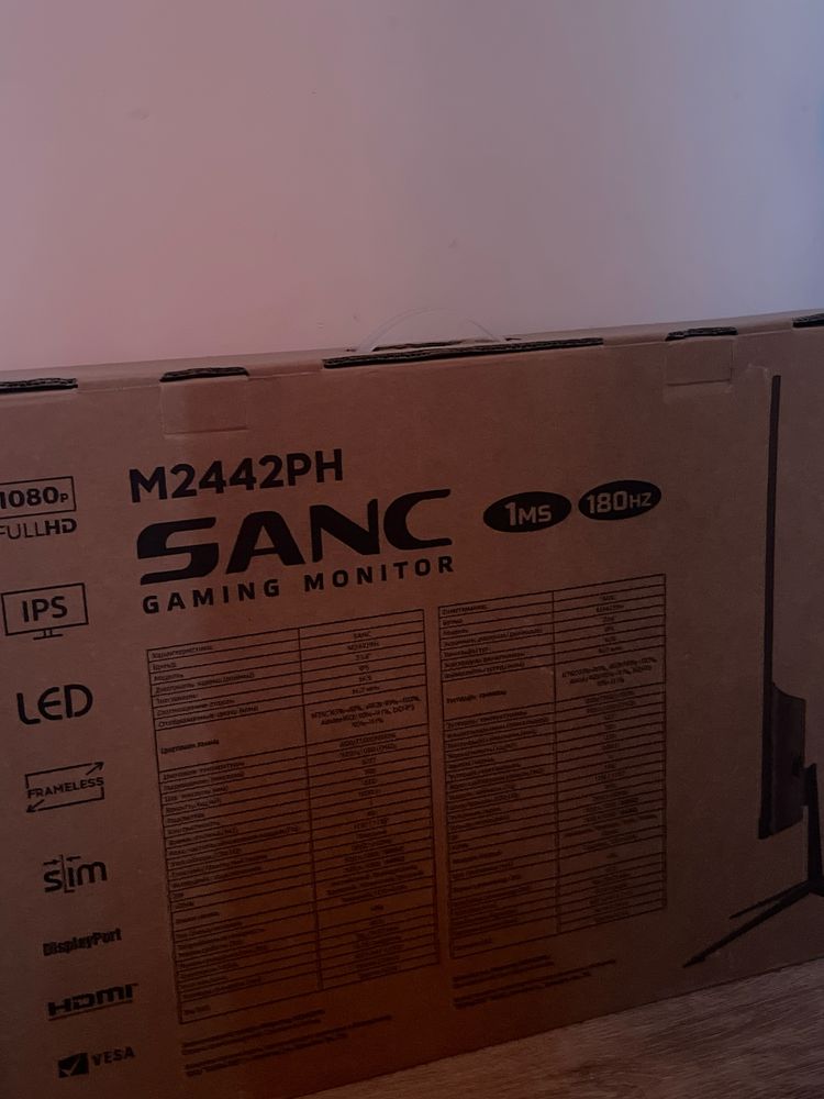 Монитор sanc 23.8 новый
