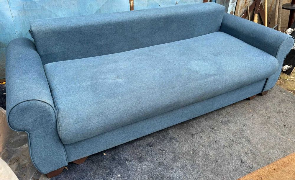 Canapea Extensibila cu Lada; Pat cu Saltea 190x140 cm