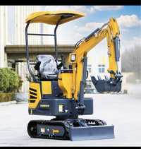 Miniexcavator nou 900kg si 1tona