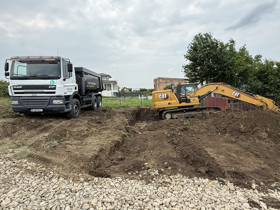Excavator miniincarcator , compactor , canion