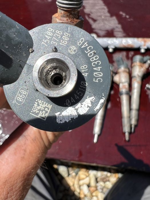 Injector/injectoare fiat ducato 2.3 mjt euro 5,6 defecte cod 504389548