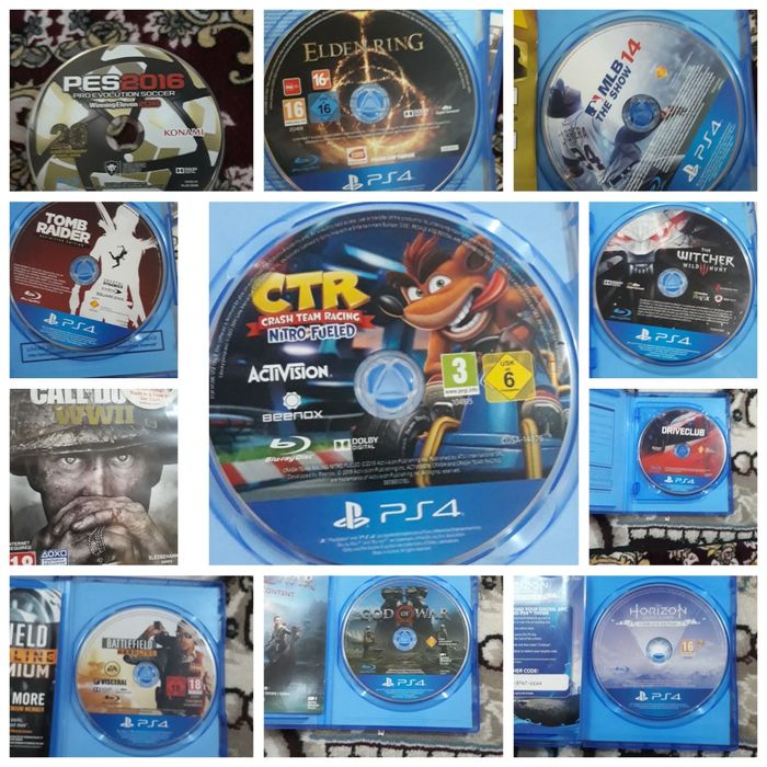Ps4 uchun disklar
